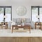 Alaterre Furniture Calais 3 Piece Set, Coffee Table and 2 End Tables ANCA1170R1 - alternate 1